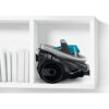 Aspirator fără sac BOSCH Serie 2 BGS05A221, 700W, 1.5l, Motor inovator HiSpin, Filtru igienic PureAir, Perie cu role multifuncțională, Ultra-compact, Derulator automat cablu, Stone Grey/Turquoise