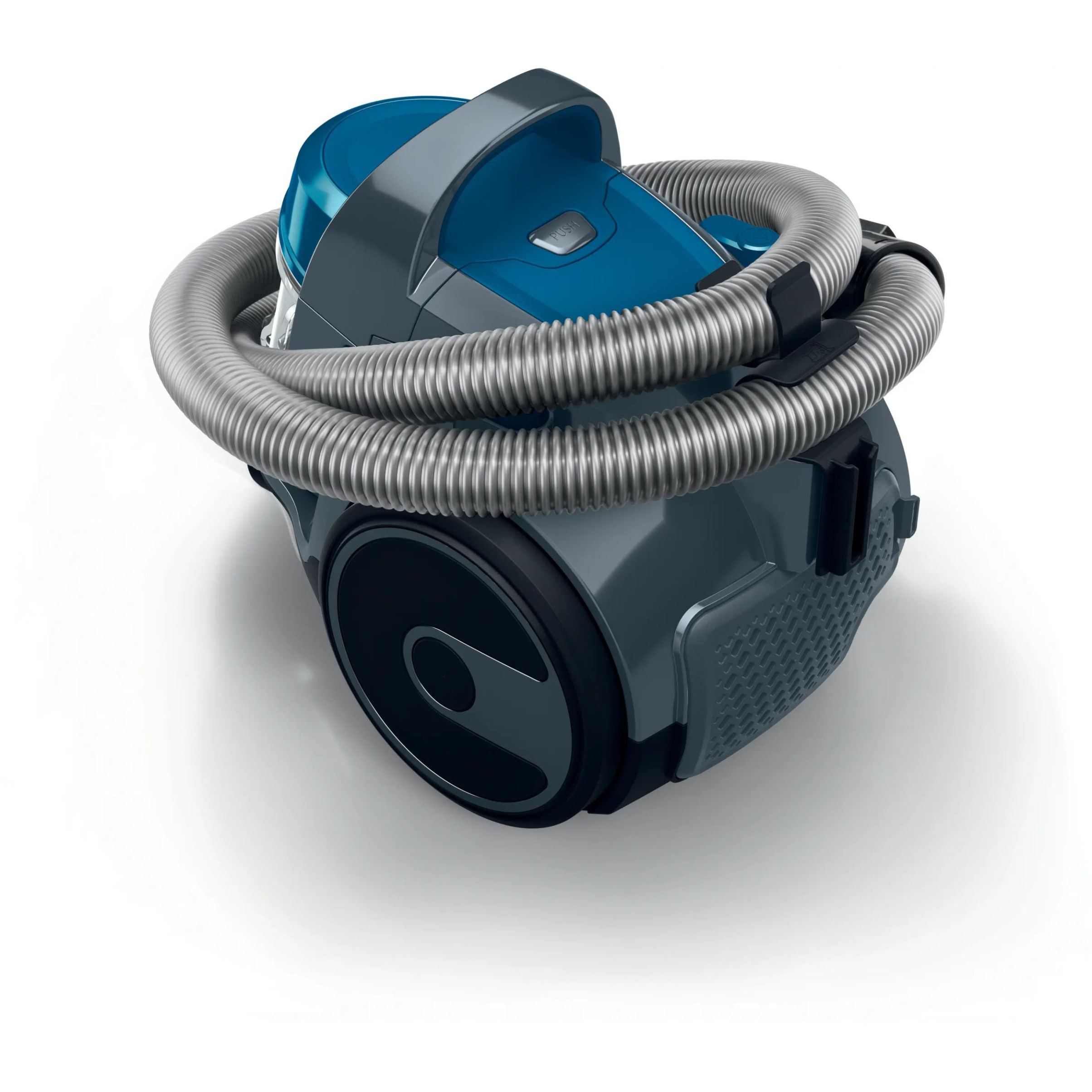 Aspirator fără sac BOSCH Serie 2 Cleann’n BGS05A220, Aspirare uscată, 700W, Praf 1.5l, Cablu 6m, Filtru igienic EPA12, Mâner ergonomic, AirCycle, Motor HiSpin, Perie cu clapetă, 78dBA, G4.4kg, Laguna Blue