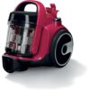 Aspirator fără sac BOSCH Serie 2 Cleann’n BGC05AAA2, Asp uscată, 700W, Praf 1.5l, Cablu 6m, 78dBA, Filtru igienic EPA12, Mâner ergonomic, 3 roți, AirCycle, HiSpin, Perie cu clapetă, 4.4kg, Chilli Red