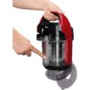 Aspirator fără sac BOSCH Serie 2 Cleann’n BGC05AAA2, Asp uscată, 700W, Praf 1.5l, Cablu 6m, 78dBA, Filtru igienic EPA12, Mâner ergonomic, 3 roți, AirCycle, HiSpin, Perie cu clapetă, 4.4kg, Chilli Red