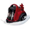 Aspirator fără sac BOSCH Serie 2 Cleann’n BGC05AAA2, Asp uscată, 700W, Praf 1.5l, Cablu 6m, 78dBA, Filtru igienic EPA12, Mâner ergonomic, 3 roți, AirCycle, HiSpin, Perie cu clapetă, 4.4kg, Chilli Red