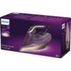 Fier de călcat cu abur Philips Azur Seria 8000 DST8040/30, 3000W, Continuu 90g/min, Jet 260g, Rezervor 350ml, Talpă SteamGlide Elite, OptimalTEMP, Oprire automată, C2.5m, G1.78kg, Dark Purple