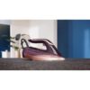 Fier de călcat cu abur Philips Azur Seria 8000 DST8040/30, 3000W, Continuu 90g/min, Jet 260g, Rezervor 350ml, Talpă SteamGlide Elite, OptimalTEMP, Oprire automată, C2.5m, G1.78kg, Dark Purple