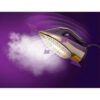 Fier de călcat cu abur Philips Azur Seria 8000 DST8040/30, 3000W, Continuu 90g/min, Jet 260g, Rezervor 350ml, Talpă SteamGlide Elite, OptimalTEMP, Oprire automată, C2.5m, G1.78kg, Dark Purple