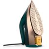 Fier de călcat cu abur Philips Azur Seria 8000 DST8030/70, 3000W, Continuu 80g/min, Jet 240g, Rezervor 350ml, Talpă SteamGlide Elite, OptimalTEMP, Oprire automată, C2.5m, G1.78kg, Opal Green