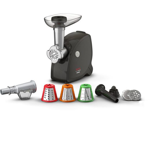 Masina de tocat carne TEFAL NE477838, 2.3kg/min, 2000W, accesoriu carnati/suc de rosii/kebbe, negru