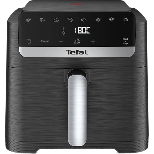Friteuza cu aer cald TEFAL Easy Fry Mega Compact EY866HE1, 1.5kg, 7.5l, 2020W, negru