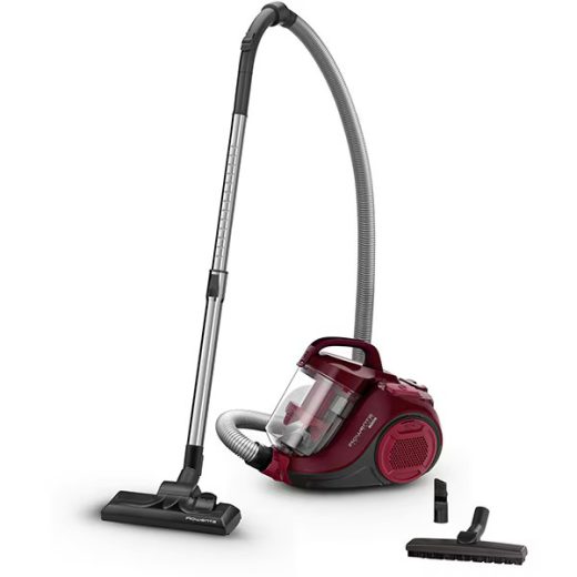 Aspirator fara sac ROWENTA Swift Power Cyclonic RO2933EA, 1.2l, 750W, 77dB, visiniu-negru