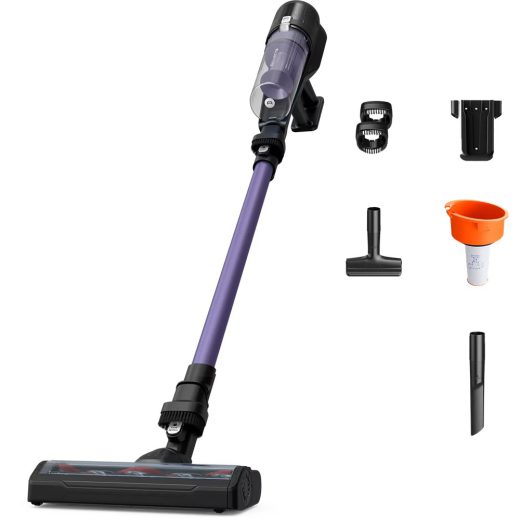 Aspirator vertical ROWENTA X-Pert 5.80 RH5A32E0, 0.44l, 18.5V, autonomie max 40 min, violet-negru