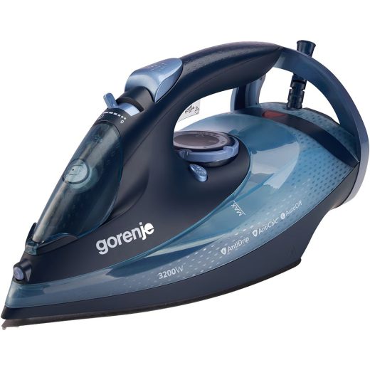 Fier de calcat GORENJE SIH3200DB, 3200W, 250g/min, 420ml, talpa ceramica, albastru inchis