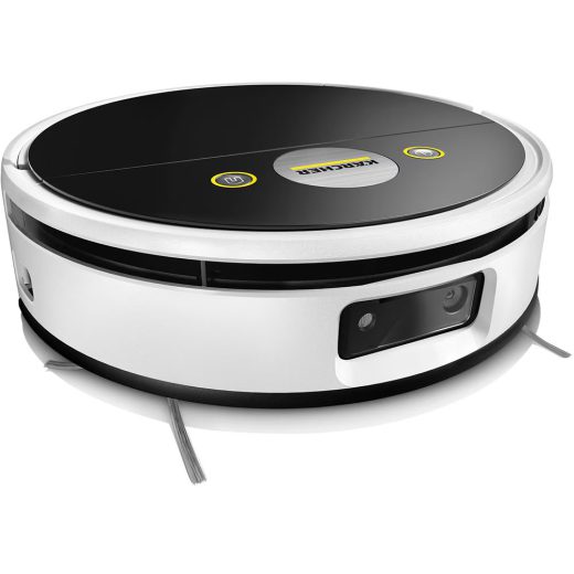 Aspirator robot KARCHER RVF 7 1.269-680.0, 0.25l, 14.4V, autonomie max 150 min, Wi-Fi, Navigare Lidar, negru-alb