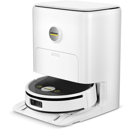 Aspirator robot KARCHER RVF 7 Comfort 1.269-690.0, 0.25l, 14.4V, autonomie max 150 min, Wi-Fi, Navigare Lidar, negru-alb