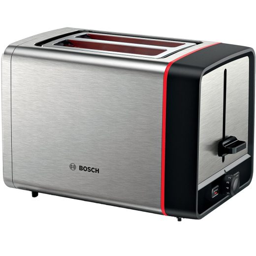 Prajitor de paine BOSCH MyMoment TAT6M420, 2 felii, 970W, argintiu-negru