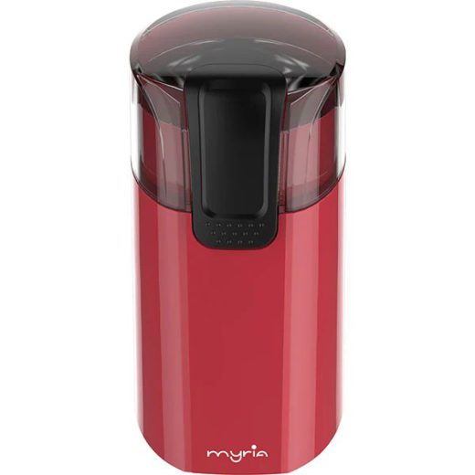 Rasnita cafea MYRIA MY4053RD, 60g, 150W, rosu-negru