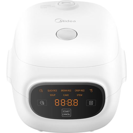 Aparat pentru gatit orez MIDEA MRD121BBMWH, 1.2l, 375W, 6 programe, alb