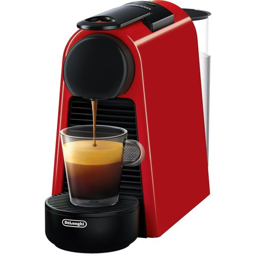 Espressor capsule NESPRESSO Essenza Mini EN85.R, 0.6l, 1260W, 19 bar, rosu