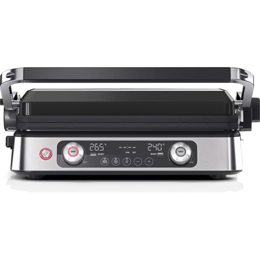 Gratar electric BRAUN MultiGrill 9 Pro CG9140, 2200W, argintiu-negru