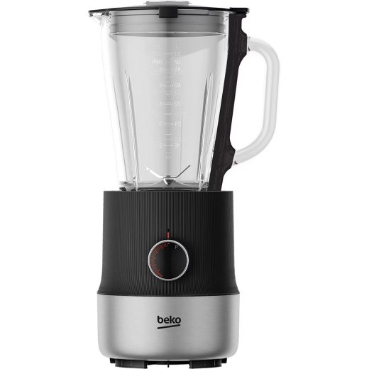 Blender BEKO TBN81808BX, 1.5l, 800W, 6 trepte viteza, negru-argintiu