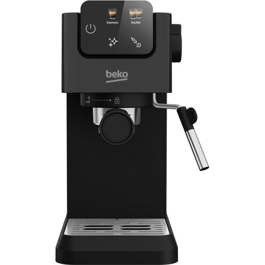 Espressor manual BEKO CaffeExperto CEP5302B, 1.1l, 1628W, 15 bar, negru