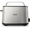 Prajitor de paine PHILIPS Viva Collection HD2650/90, 2 felii, 950W, argintiu-negru