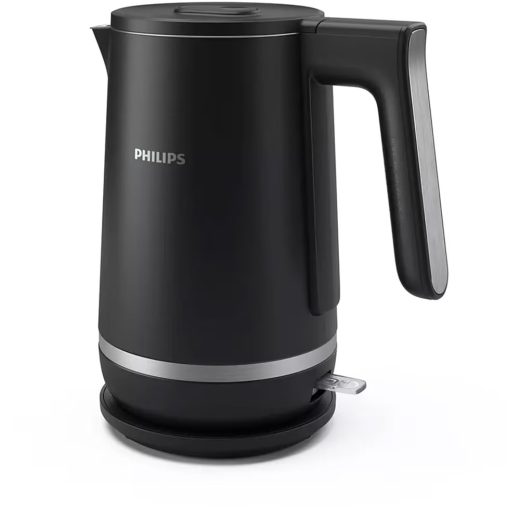 Fierbator apa Philips Seria 5000 HD9395/90, 1.7l, 2200W, negru-argintiu