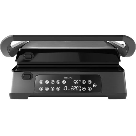 Gratar electric PHILIPS Seria 7000 HD6307/70, 2200W, negru