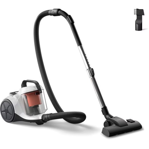 Aspirator fara sac PHILIPS Powercyclone 3 XB1111/10, 1.3l, 750W, 78dB, alb-negru